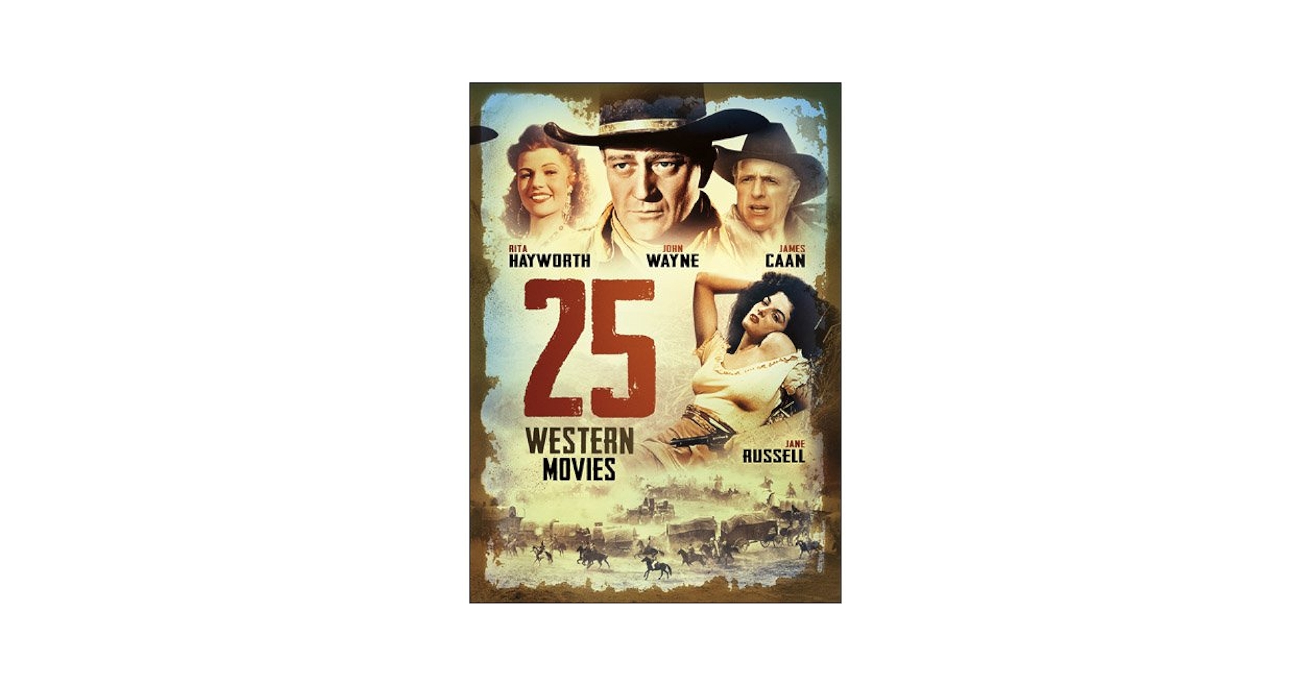 Amazon.com: 25-Film Big Box of Westerns : James Caan, John